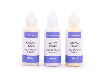 Crafter's Companion Pearl Drops Pearl Tones 3 Pack