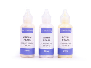 Crafter's Companion Pearl Drops Pearl Tones 3 Pack