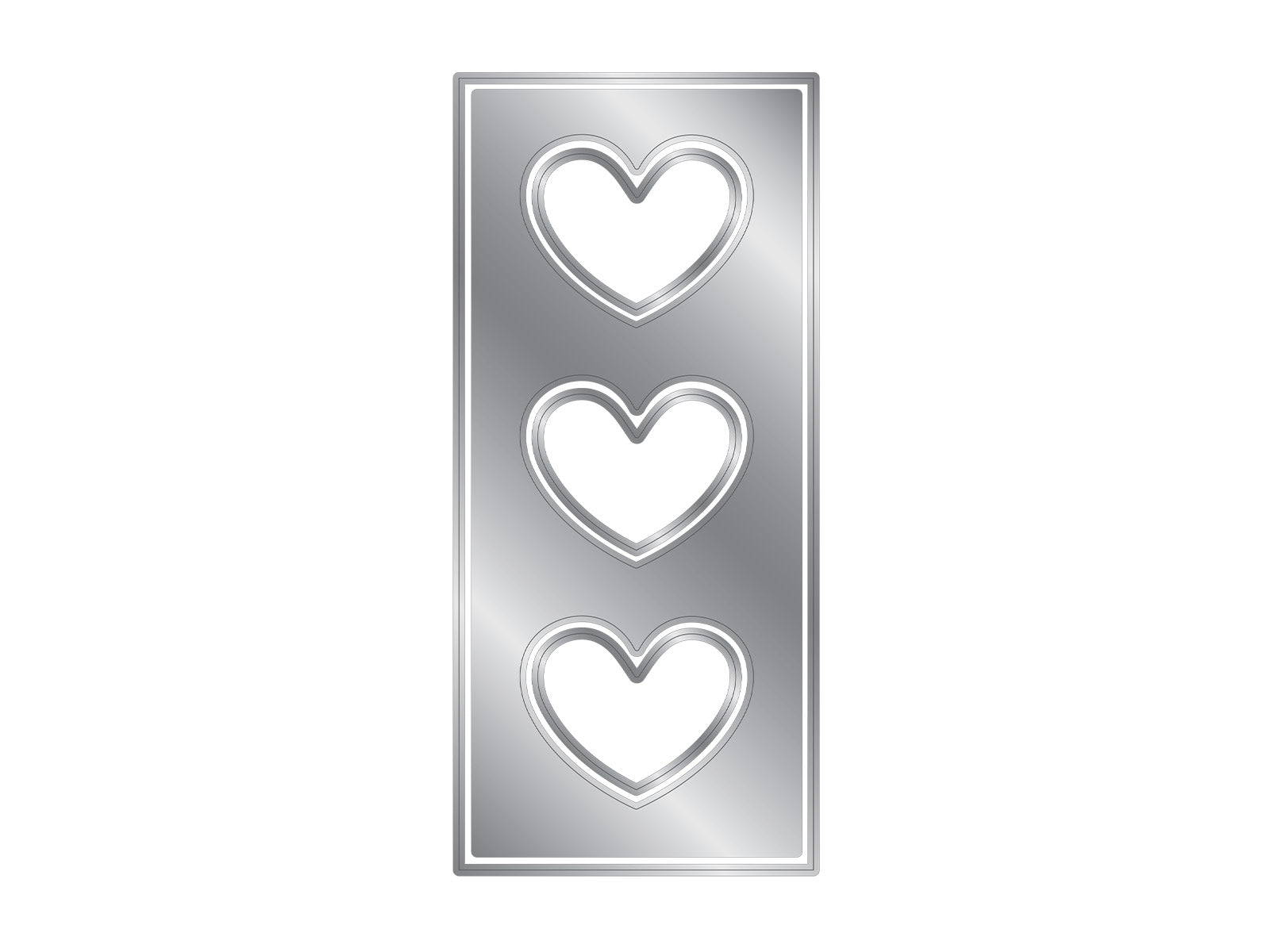 DL Heart Aperture Metal Die