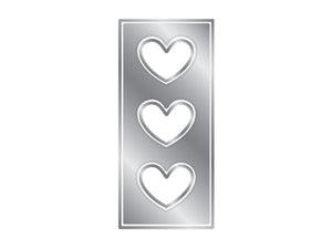 DL Heart Aperture Metal Die