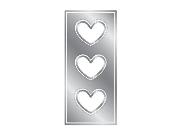 DL Heart Aperture Metal Die