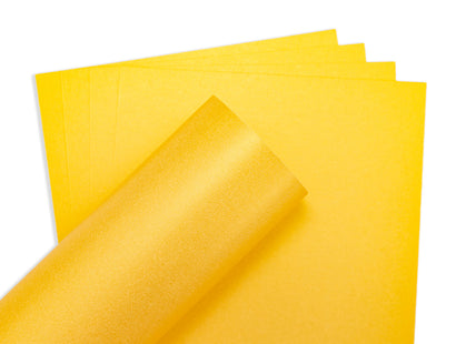 Crafter's Companion A4 Pearlescent Card Single Sheet 285gsm Gold
