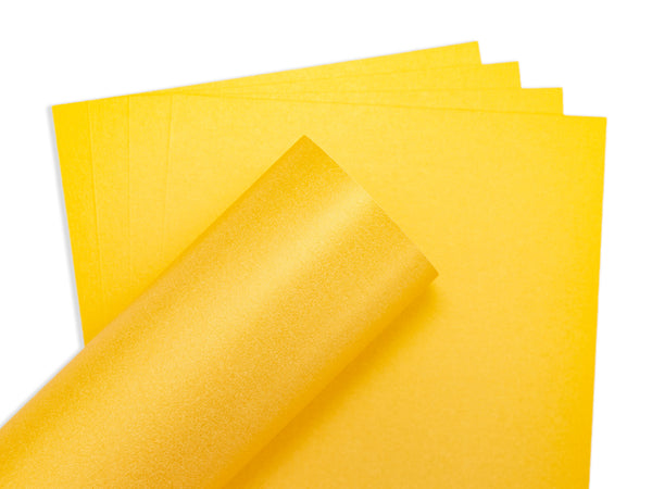 Crafter's Companion A4 Pearlescent Card Single Sheet 285gsm Gold