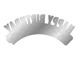 Crafter's Companion Birthday Celebrations Metal Dies - Cupcake Wrapper