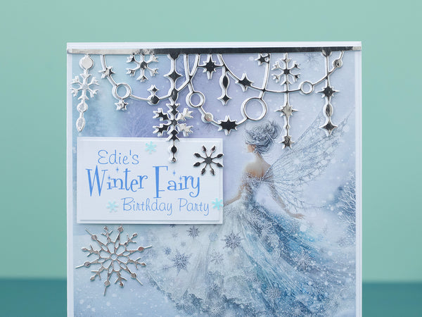 Snowflake Garland Edgeable Metal Die Set