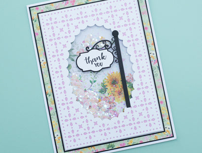 Nature's Garden Summer Garden - Trellis Frame Metal Die Set