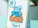 Retro Vacay - Travel Stamps 2D Embossing Folder 5