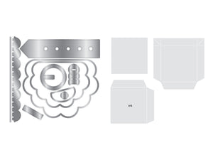 Crafter’s Companion Metal Die, Template - Santa