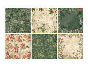 Holly & Ivy Paper Pad 8" x 8"