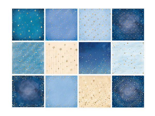 Christmas Star Paper Pad 12