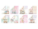 Life is Sweet - Pastel Pearlescent Vintage Ice Cream Paper Pad 6" x 6"