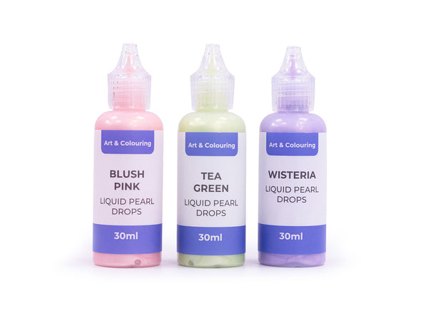 Crafter's Companion Pearl Drops Pastels 3 Pack