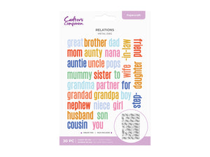 Relations Mini Metal Die Set
