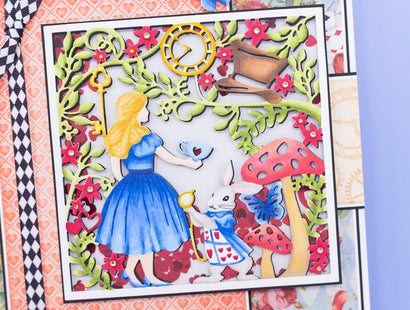 Tales of Wonderland - In Wonderland Create-a-Card Metal Die Set