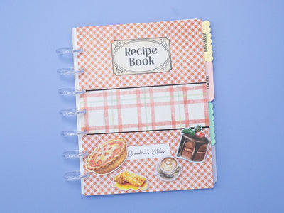 Recipe Book Topper & Paper Pad 6 x 6