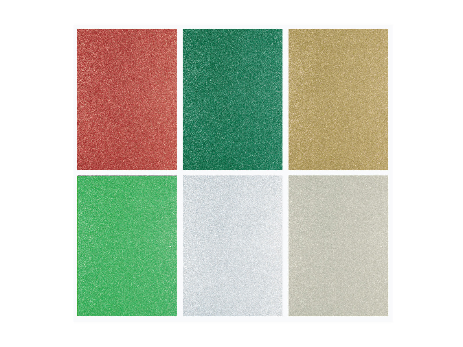 Christmas Adhesive Glitter Paper A4