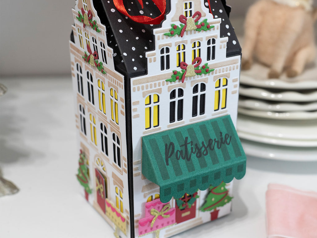 3D Shop Stamp, Stencil & Metal Die Set