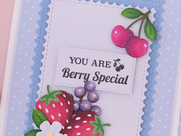 Berry Bliss - Berry Sentiment Stamp Set