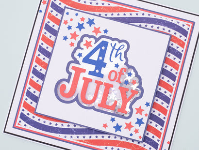 Stars & Stripes - Fourth of July Metal Die Set