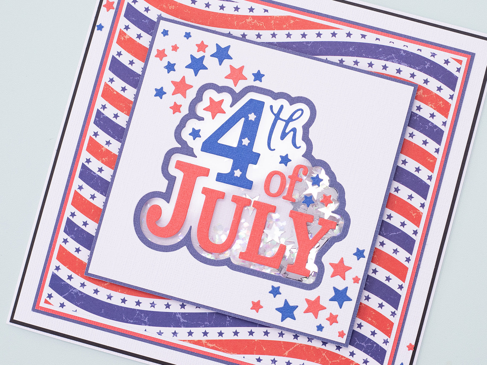 Stars & Stripes - Fourth of July Metal Die Set