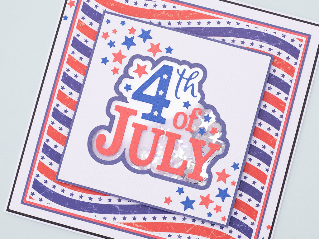 Stars & Stripes - Fourth of July Metal Die Set