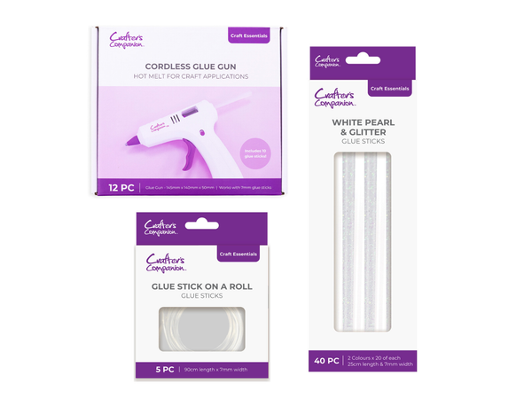 Crafter's Companion Cordless Glue Gun Essentials Collection
