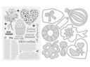 Shaped Hug Token Stamp & Metal Die Set