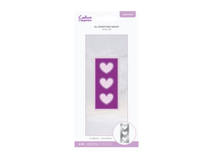 DL Heart Aperture Metal Die