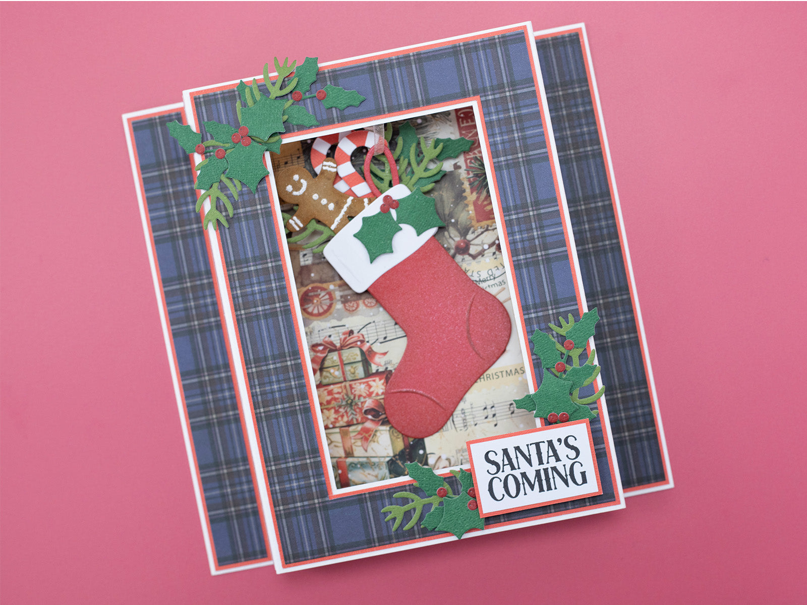 Santa's Toyshop Paper Pad 12" x 12"