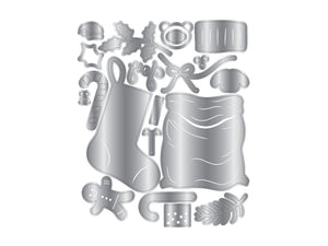 Christmas Stocking & Sack Metal Die Set