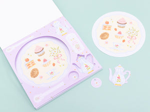 Crafter's Companion 8"x8" Topper Pad - Time for Tea