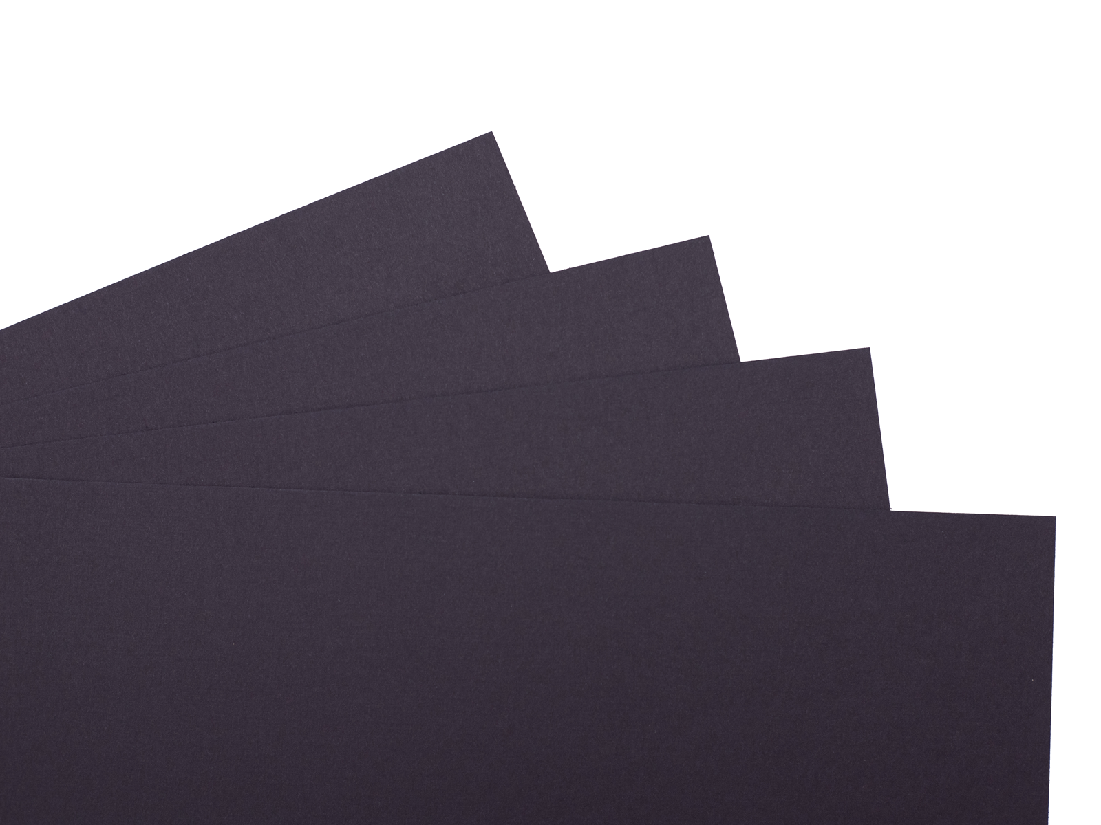 Arden Creative Studio Premium Cardstock Pitch Black 12" x 12" - 20 Pack