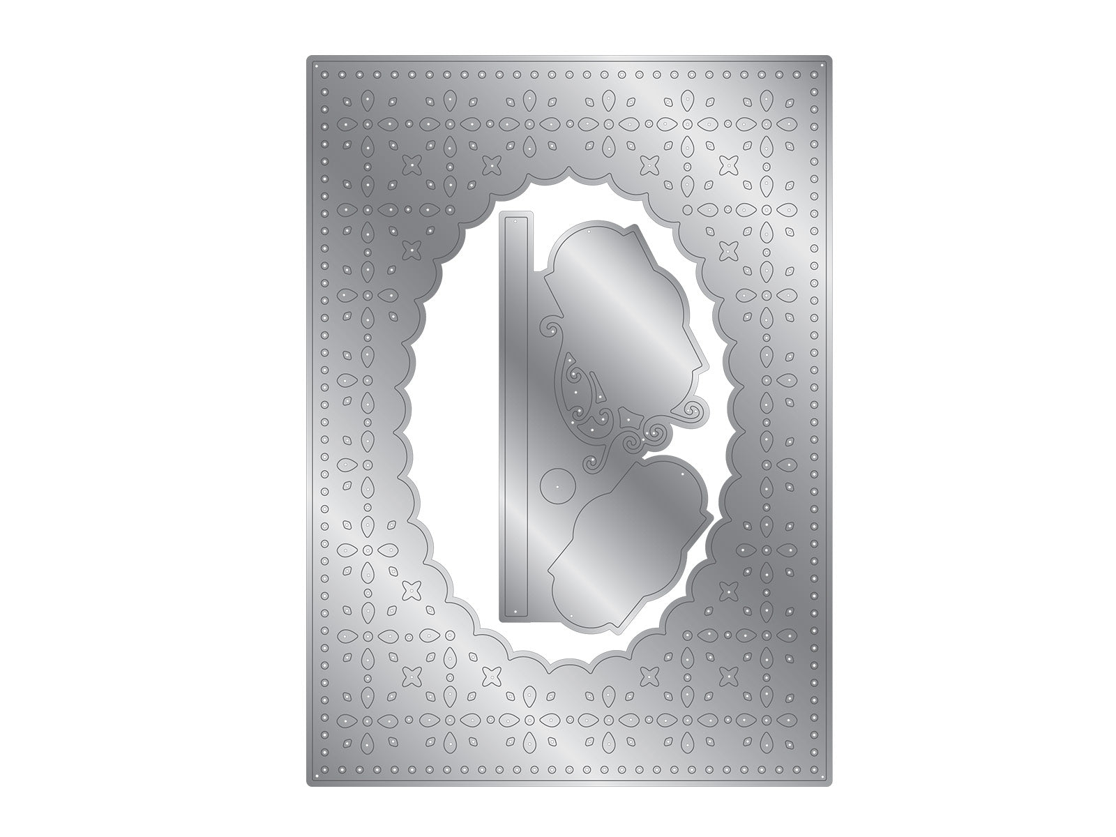 Nature's Garden Summer Garden - Trellis Frame Metal Die Set