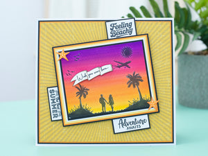Retro Vacay - Retro Vacation Paper Pad 12" x 12"