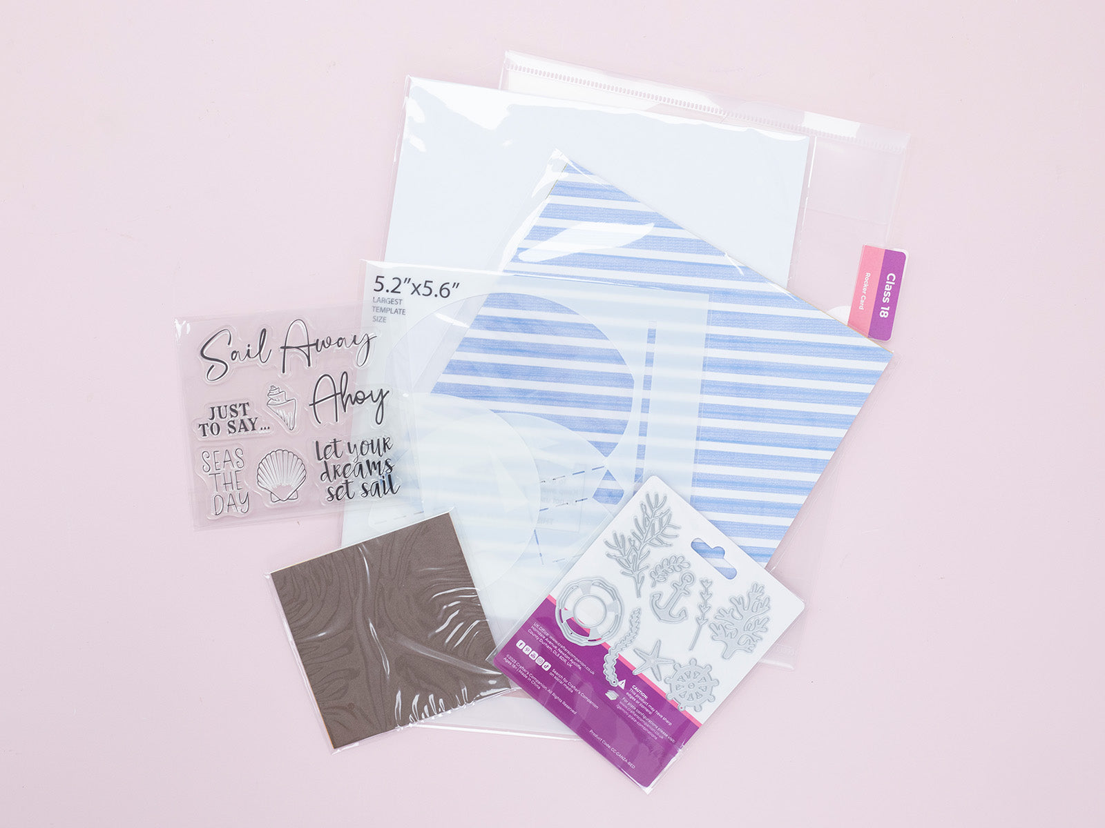 Craftaganza at Home: Stamping & Heat Embossing, Rocker Card, Layered Flowers (Classes 17, 18 & 19)