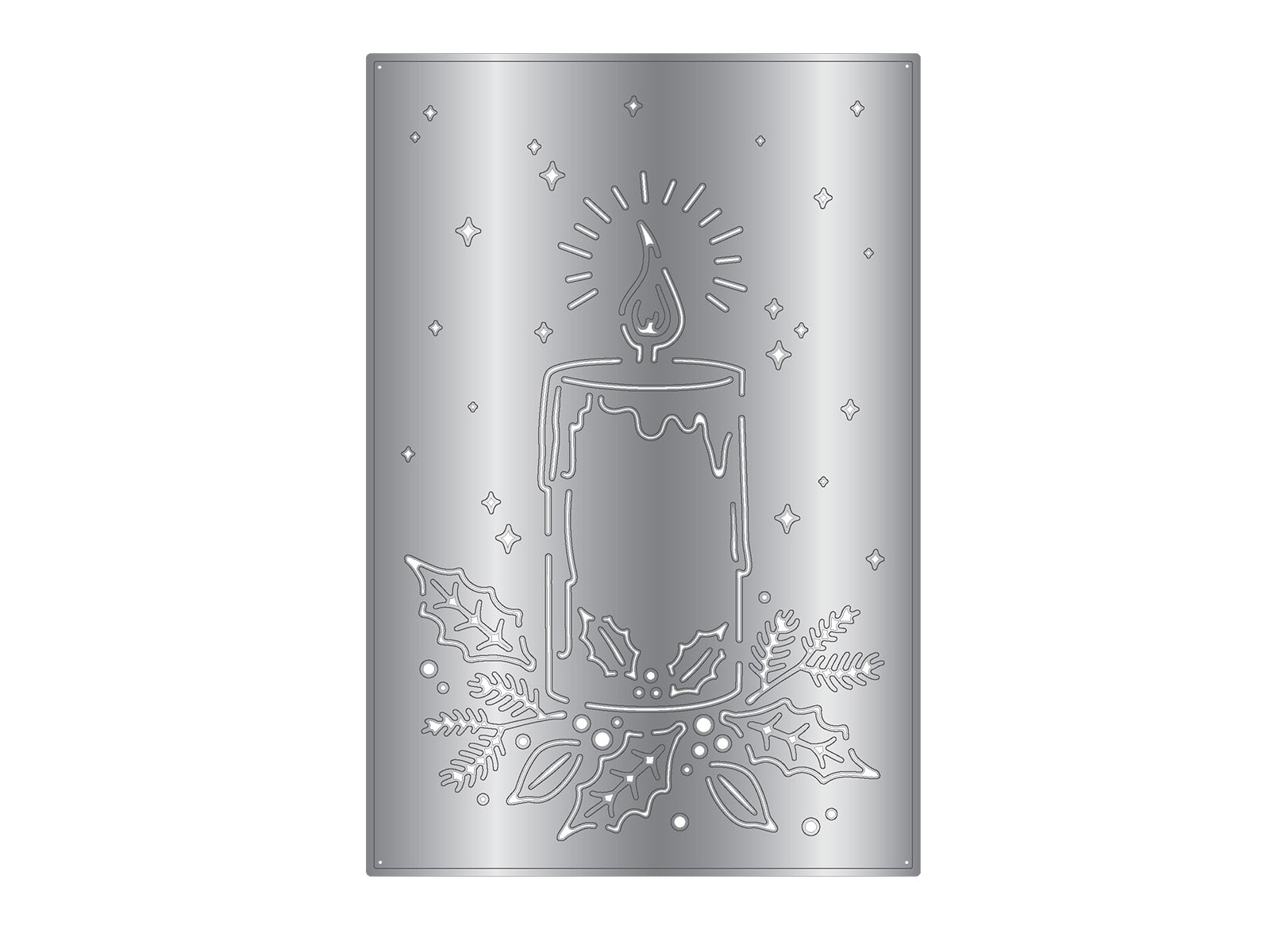 Christmas Candle Metal Die Set