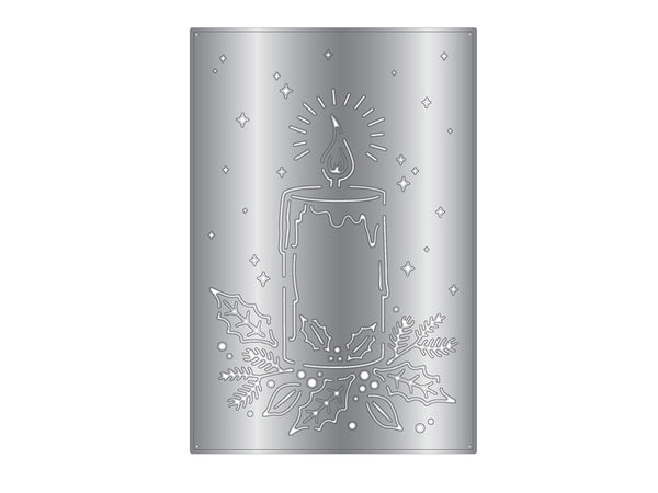Christmas Candle Metal Die Set