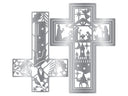 Nativity Scene Cross Metal Die Set