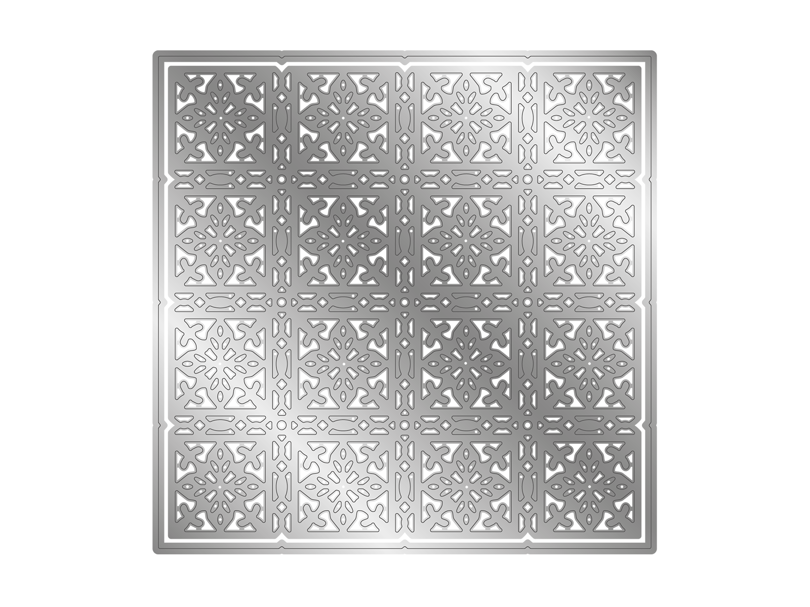 Tiles Create-a-Card Metal Die Set