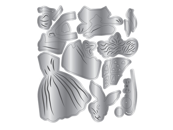 Tales of Wonderland - Alice & Rabbit Metal Die Set