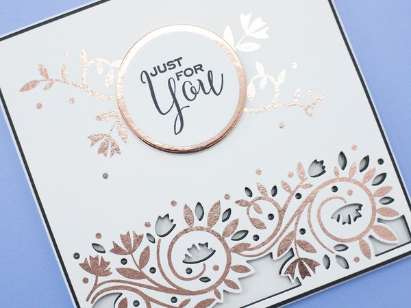 Foliage & Swirls Rub Ons