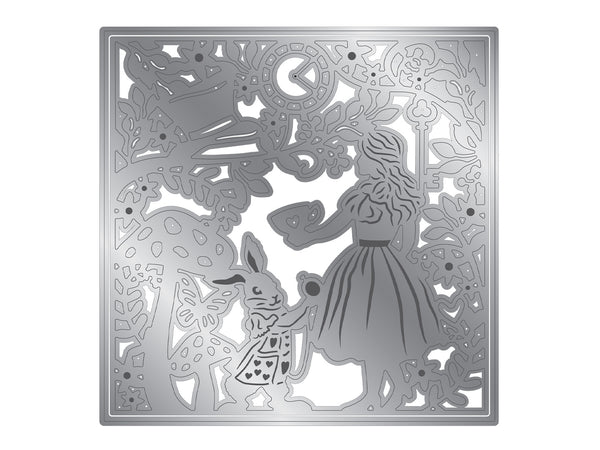 Tales of Wonderland - In Wonderland Create-a-Card Metal Die Set