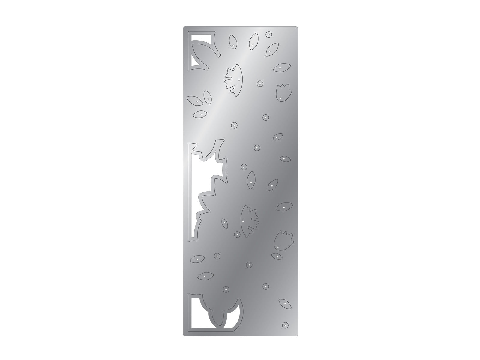 Foliage & Swirls Metal Die & Foil Rub Ons