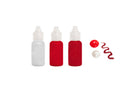 Red Glitter Glue & Red & White Pearl Drops - 3 Pack