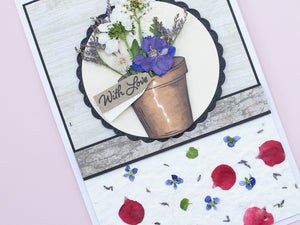 Microwavable Flower Press