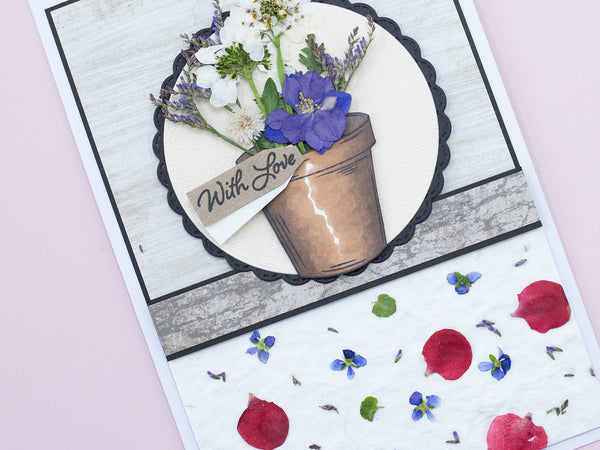 Microwavable Flower Press