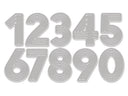 Retro Numbers Metal Die Set