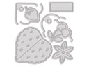 Berry Bliss - Build-a-Berry Tag Metal Die Set