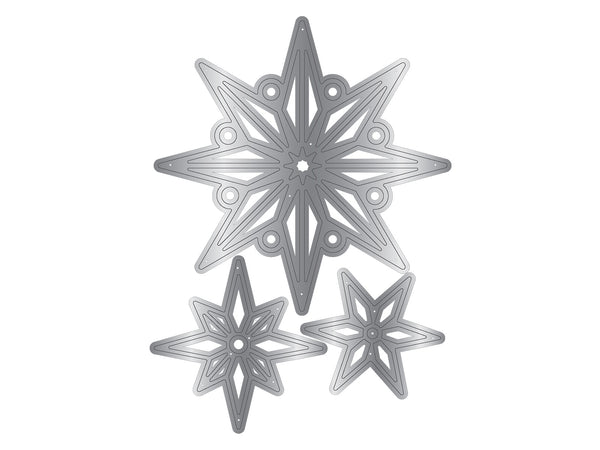 Star Snowflakes Metal Die Set