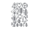 Christmas Cookies Stamp & Metal Die Set
